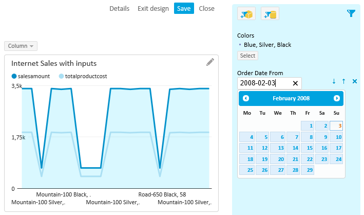 Dashboard Filters