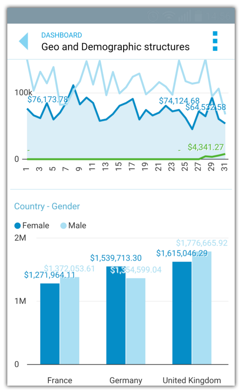 Mobile BI - OLAP Analysis