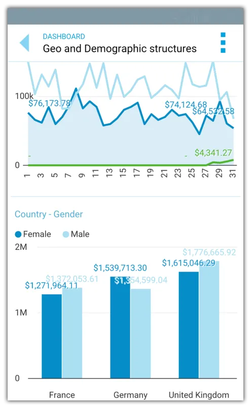 Mobile BI - OLAP Analysis