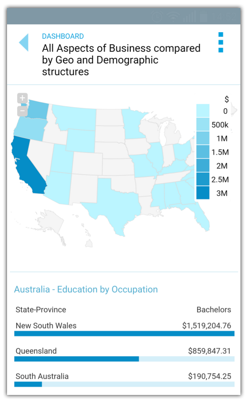 Mobile BI - OLAP Analysis