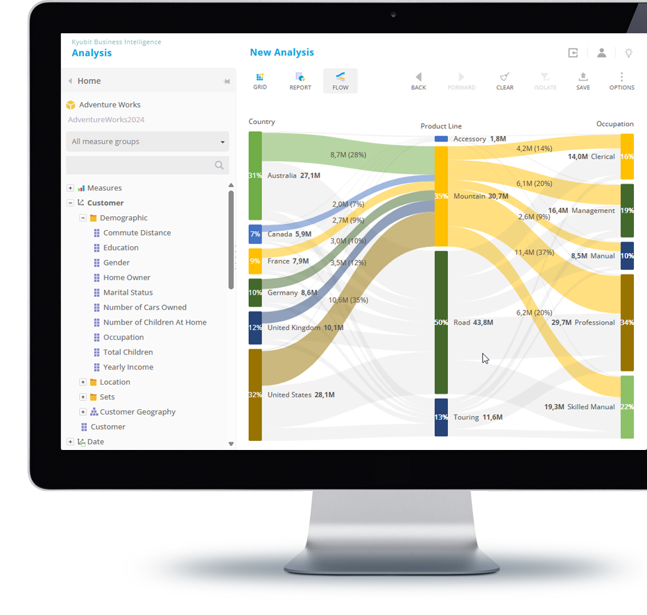 SSAS Reporting Tools