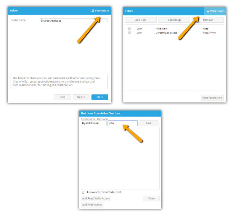 BI Tool Permissions