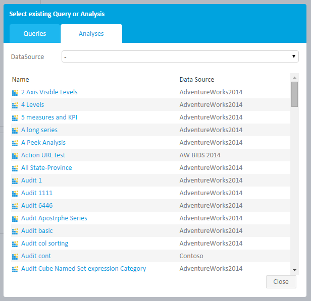 Dashboard software