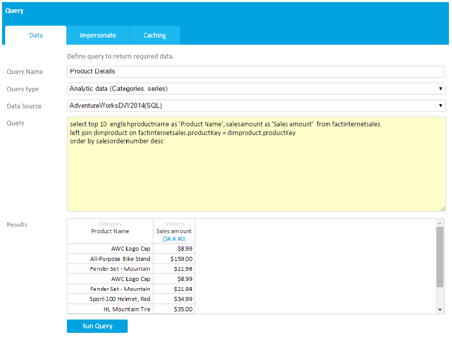 Dashboard software